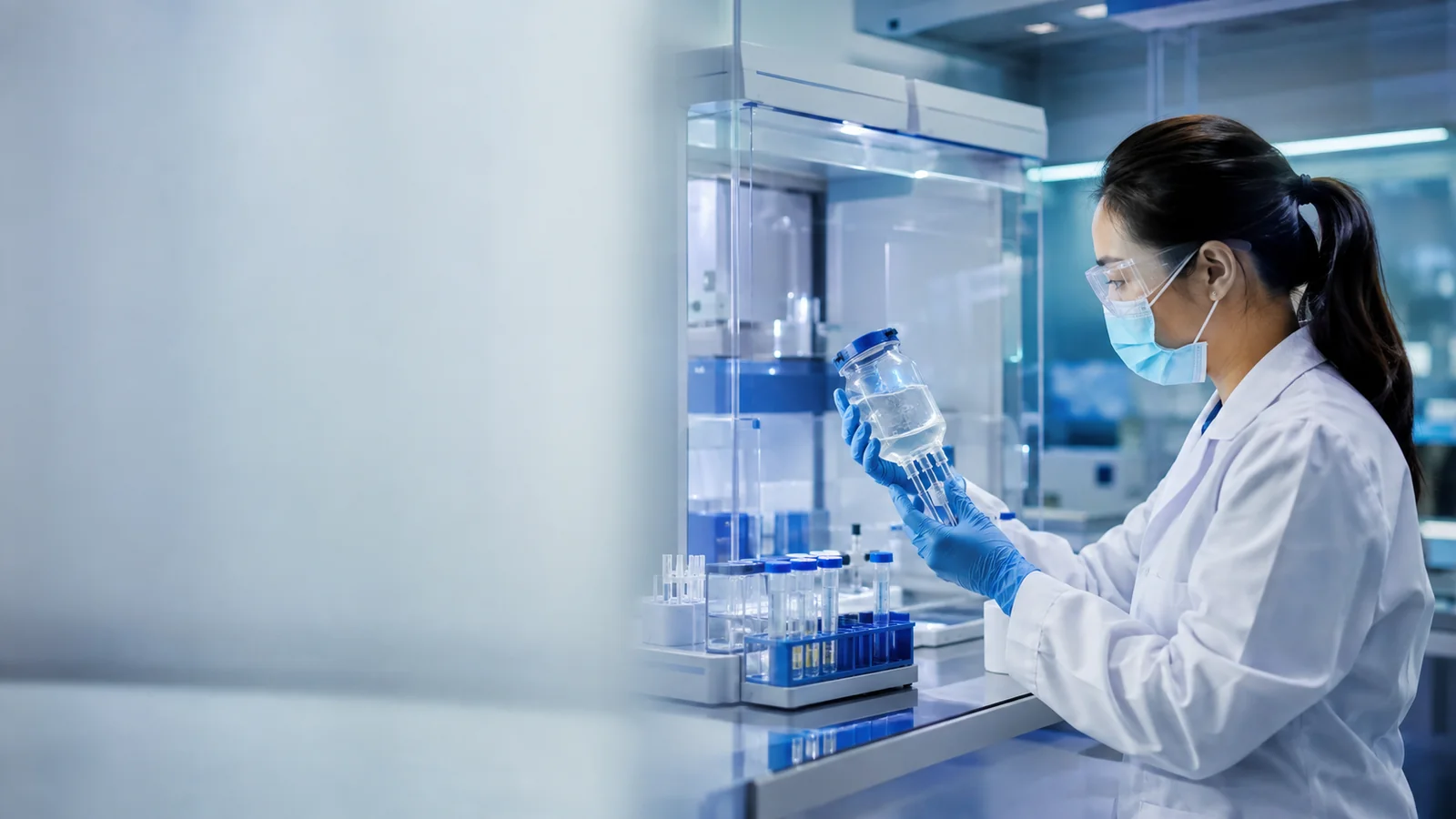 Cell therapy laboratory concept