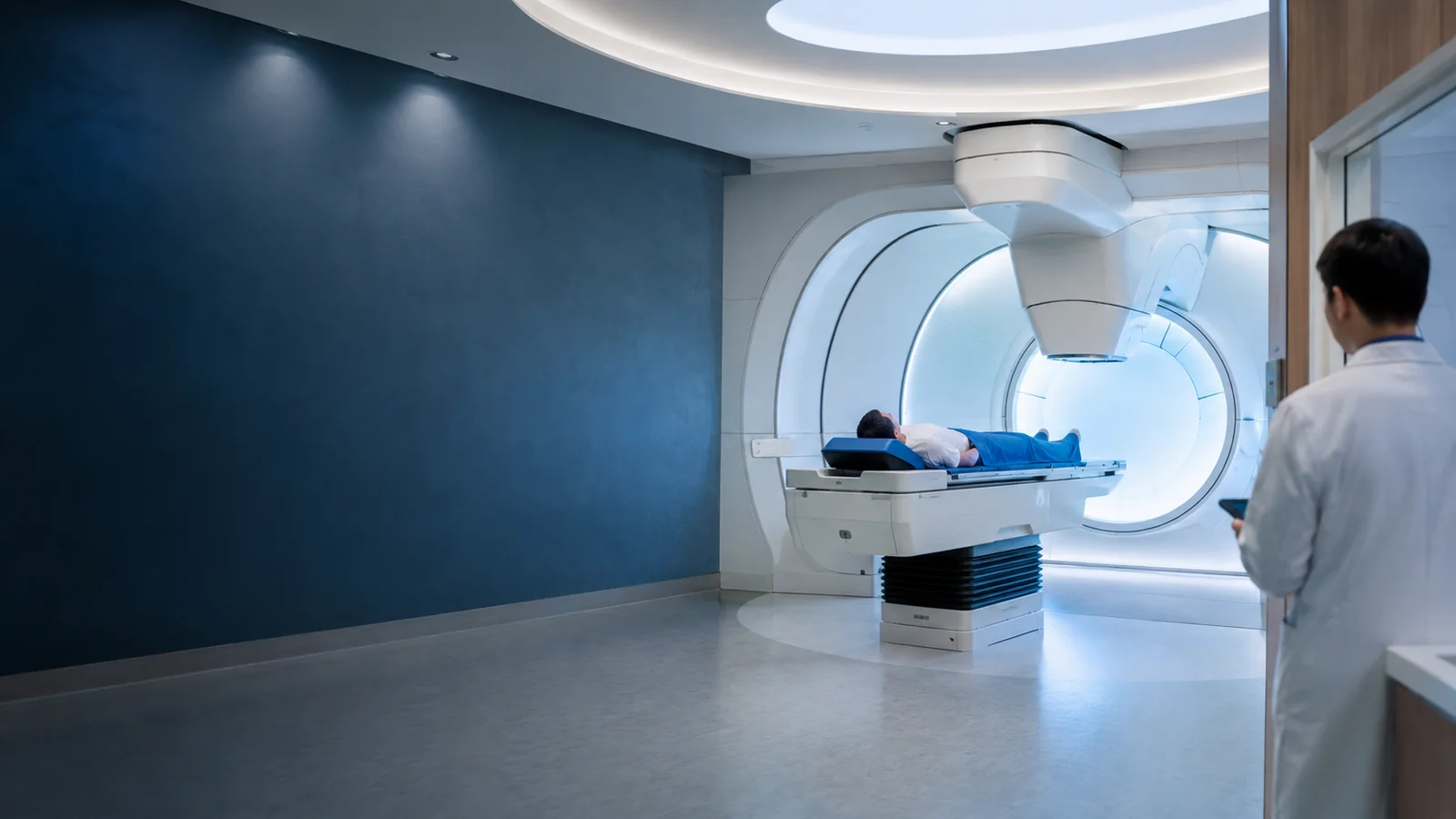 Proton therapy room concept